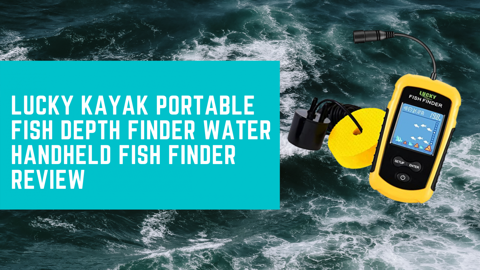 Lucky Kayak Portable Fish Depth Finder Water Handheld Fish Finder Is this the Best Portable